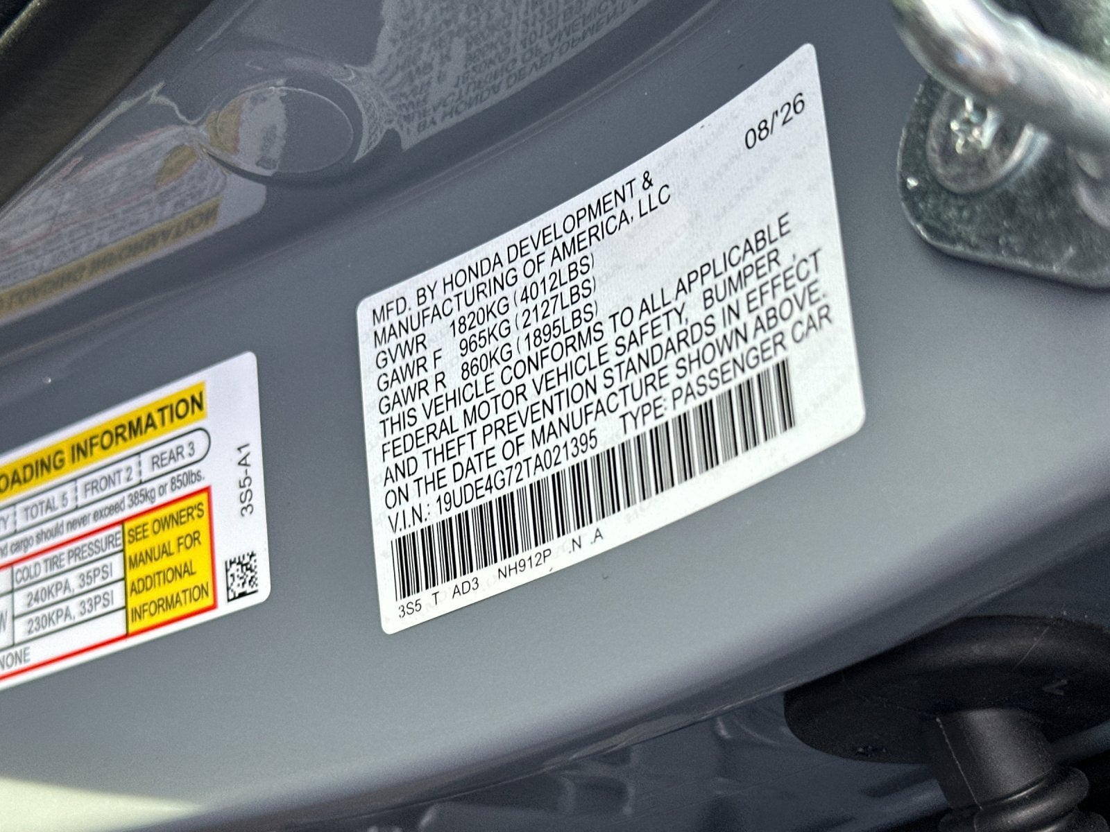 2026 Acura Integra A-Spec Tech Package