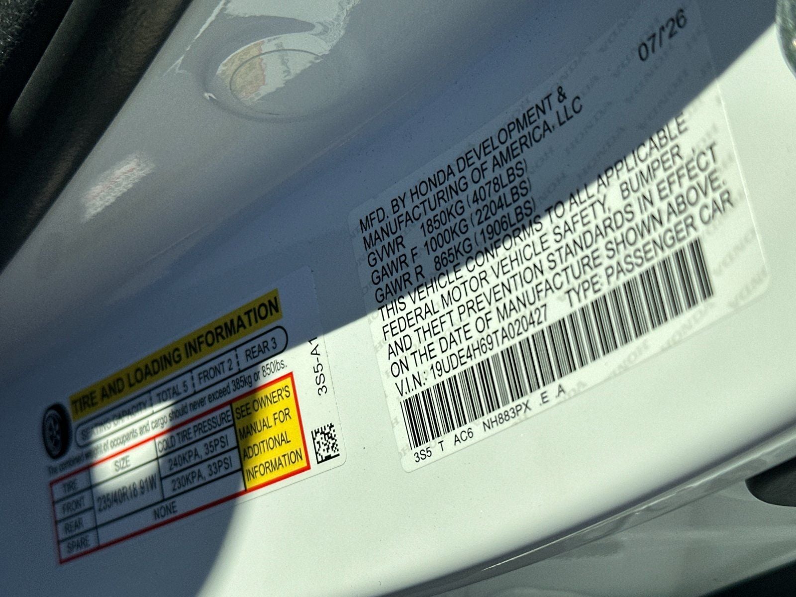 2026 Acura Integra A-Spec Tech Package
