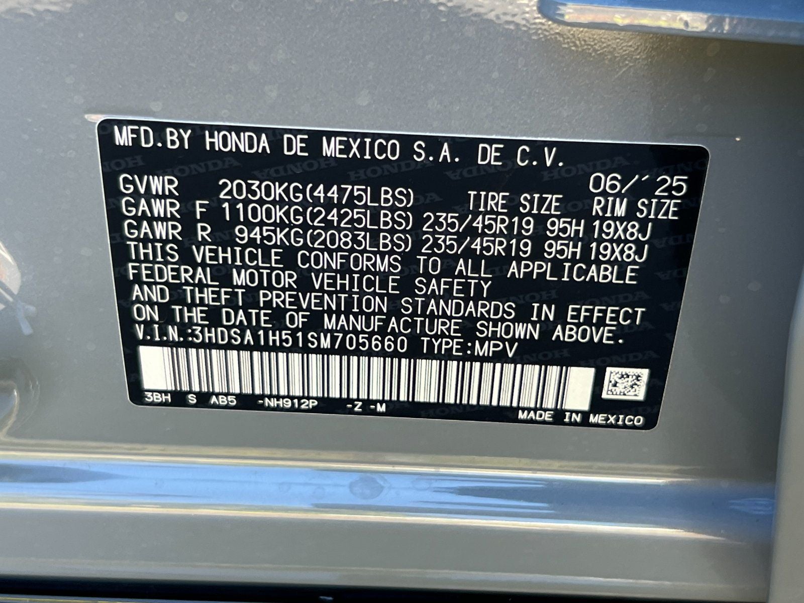 2025 Acura ADX A-Spec Package