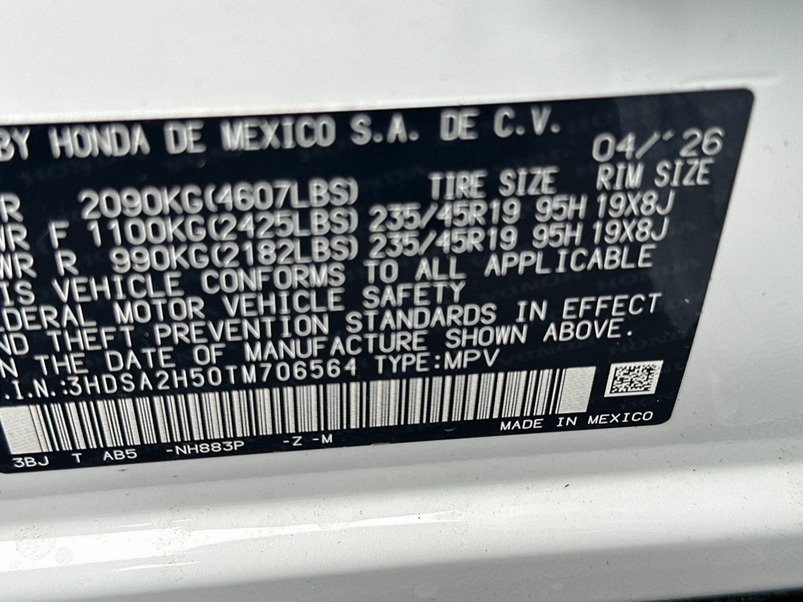 2026 Acura ADX A-Spec Package
