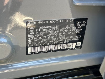 2025 Acura ADX A-Spec Package