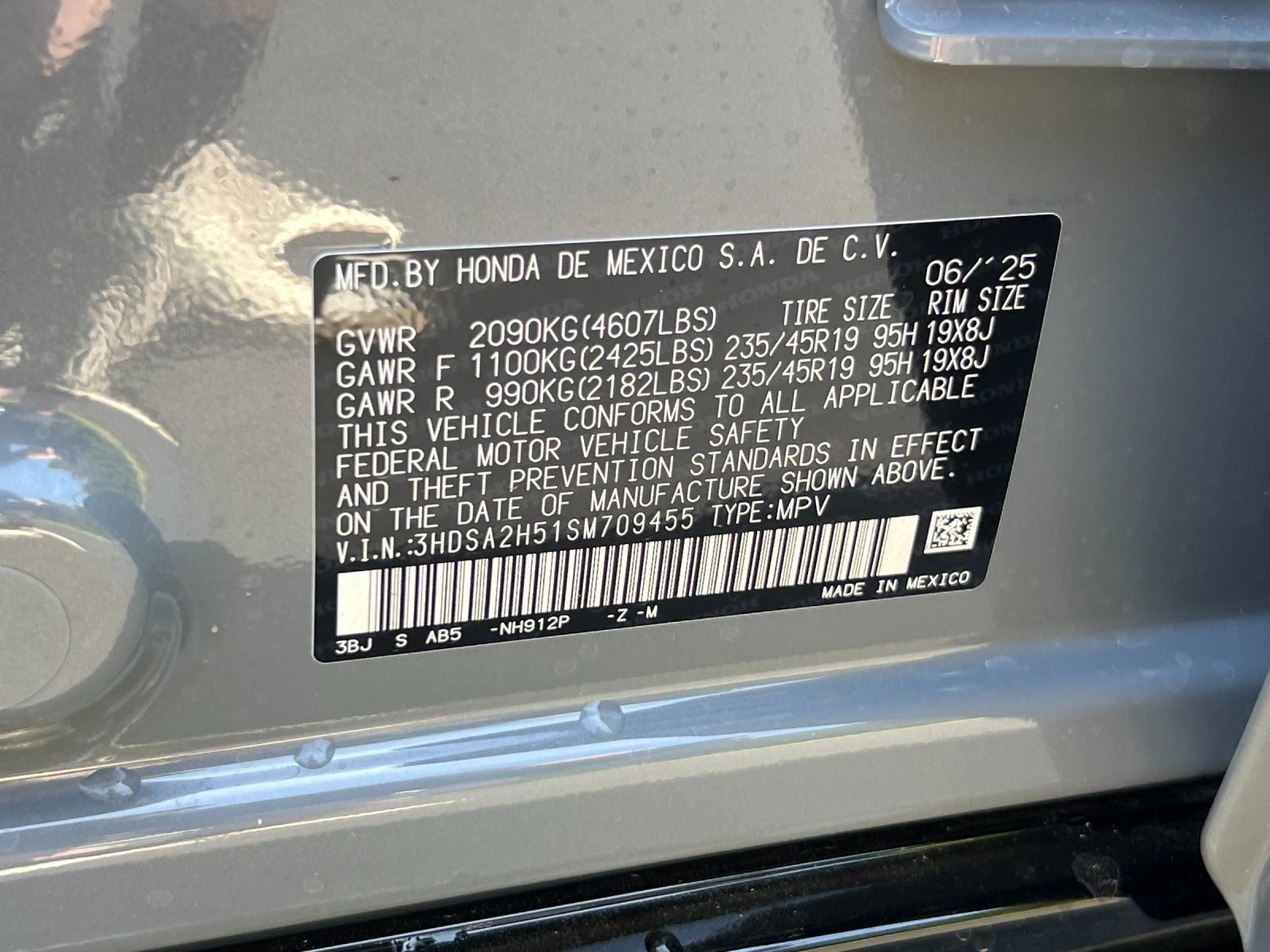 2025 Acura ADX A-Spec Package