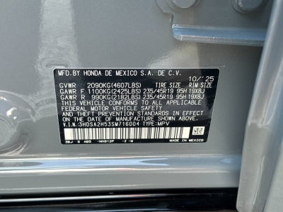 2025 Acura ADX A-Spec Package