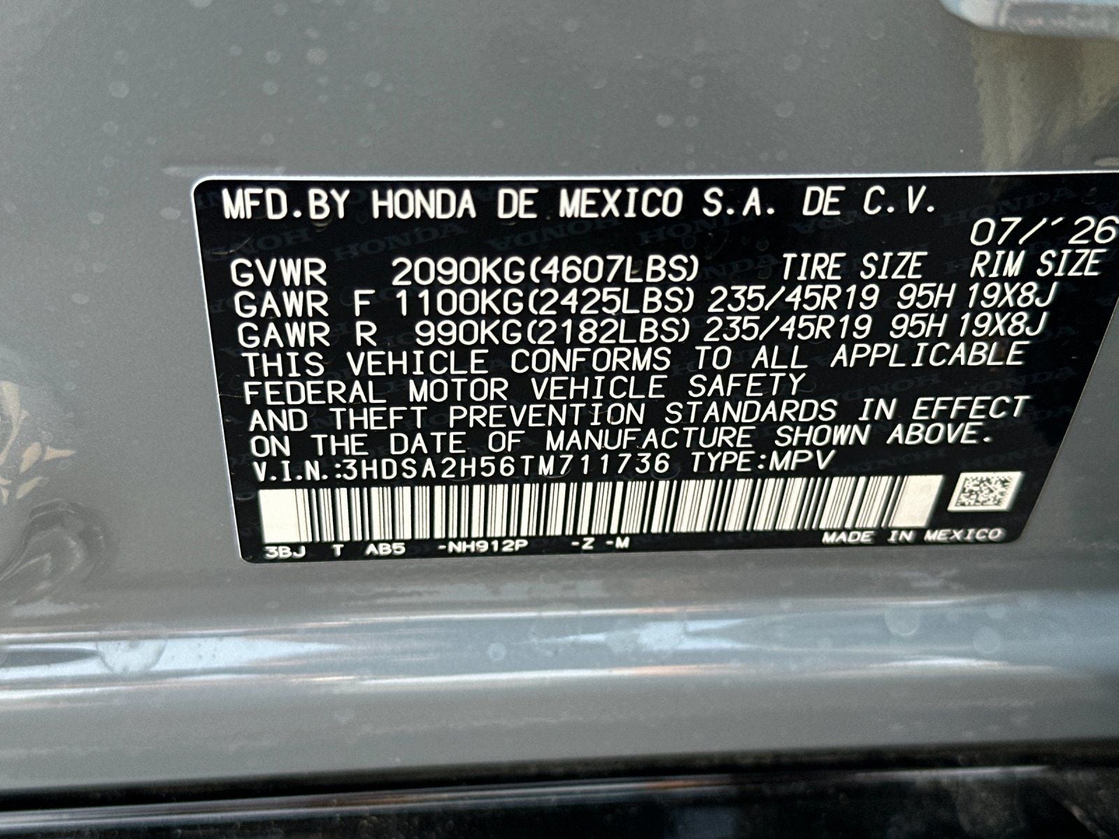 2026 Acura ADX A-Spec Package