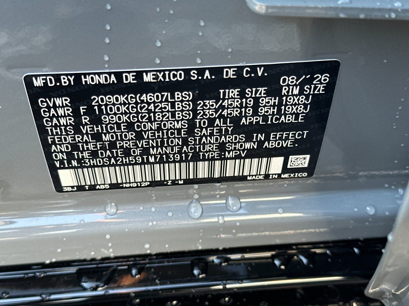 2026 Acura ADX A-Spec Package