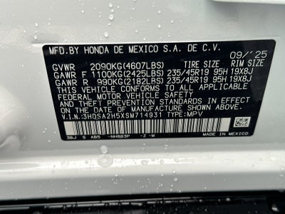 2025 Acura ADX A-Spec Package