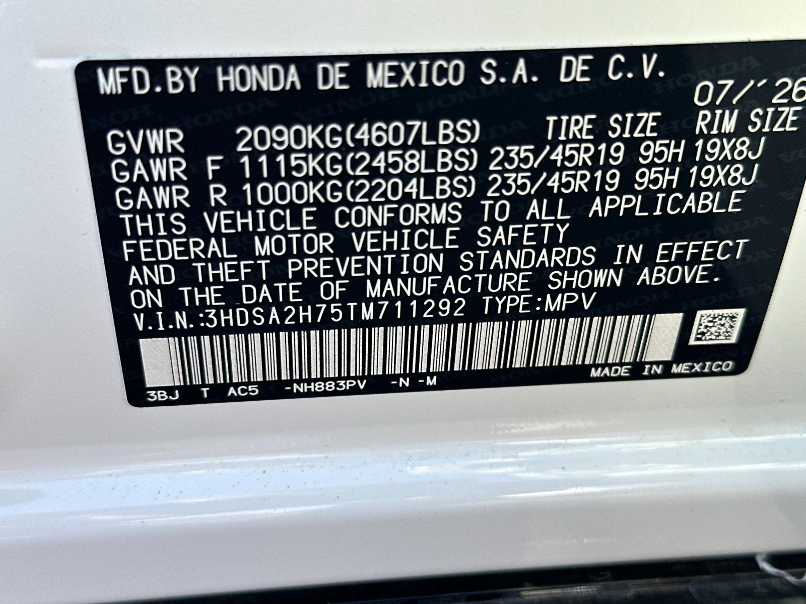 2026 Acura ADX A-Spec Advance Package