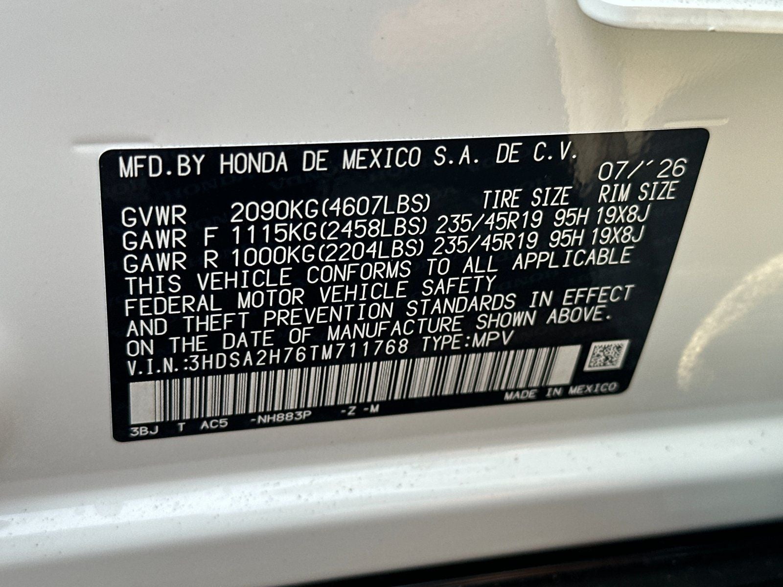2026 Acura ADX A-Spec Advance Package