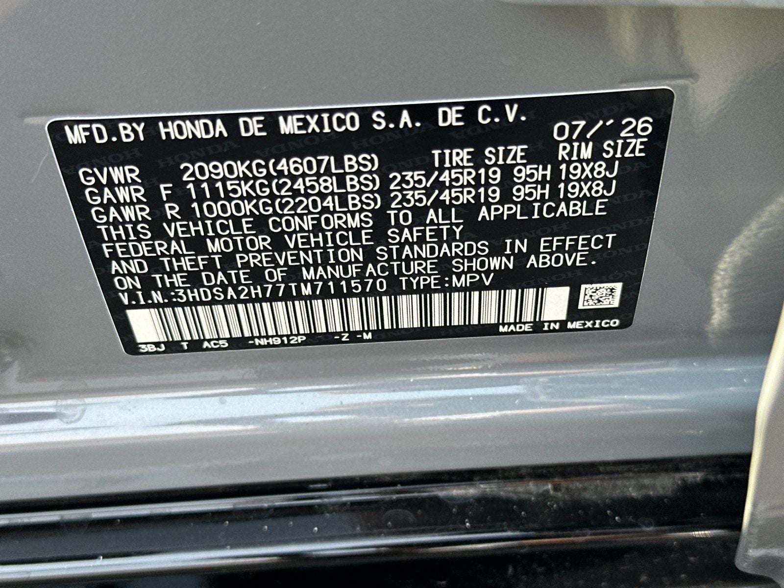 2026 Acura ADX A-Spec Advance Package