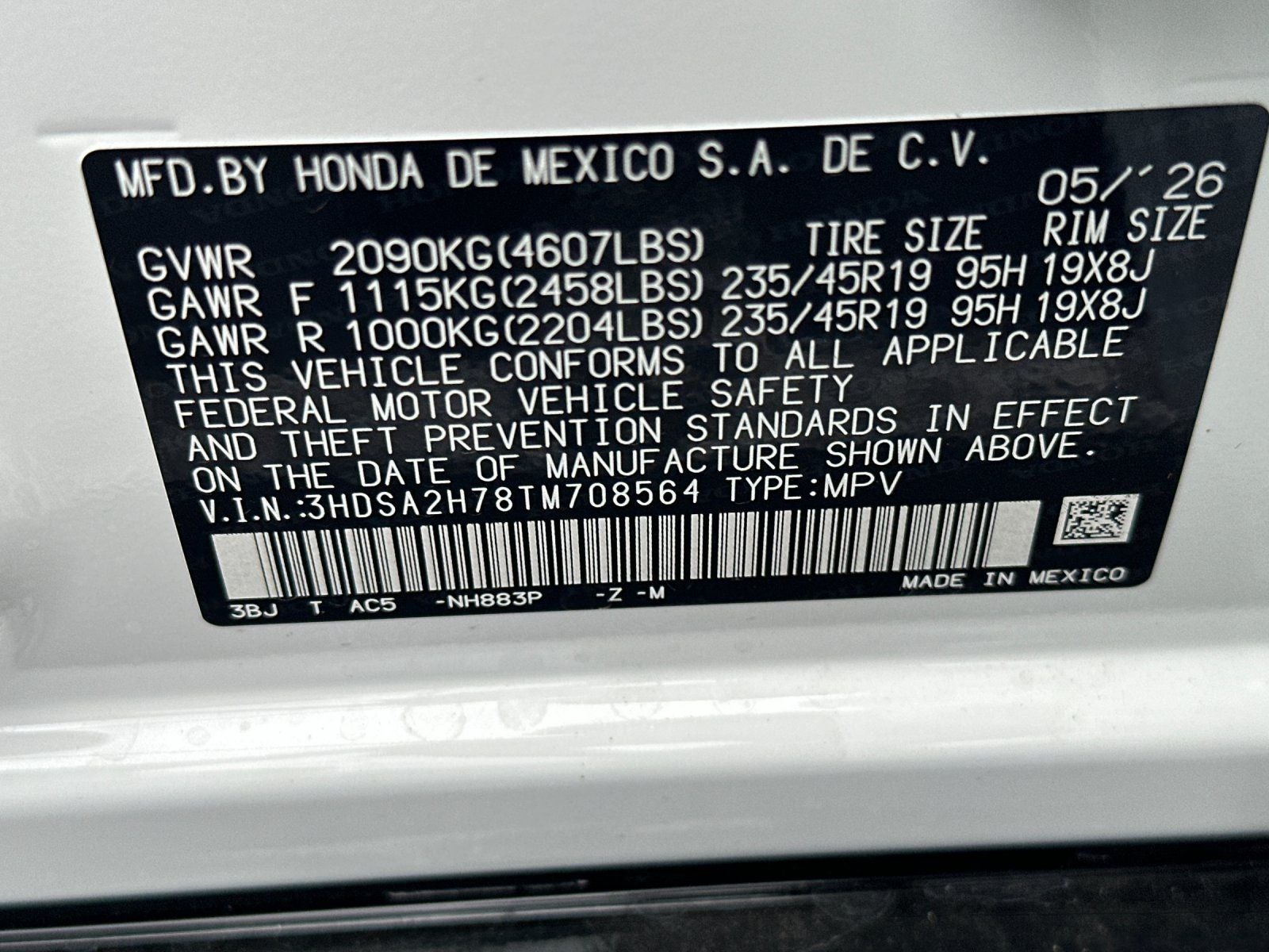 2026 Acura ADX A-Spec Advance Package