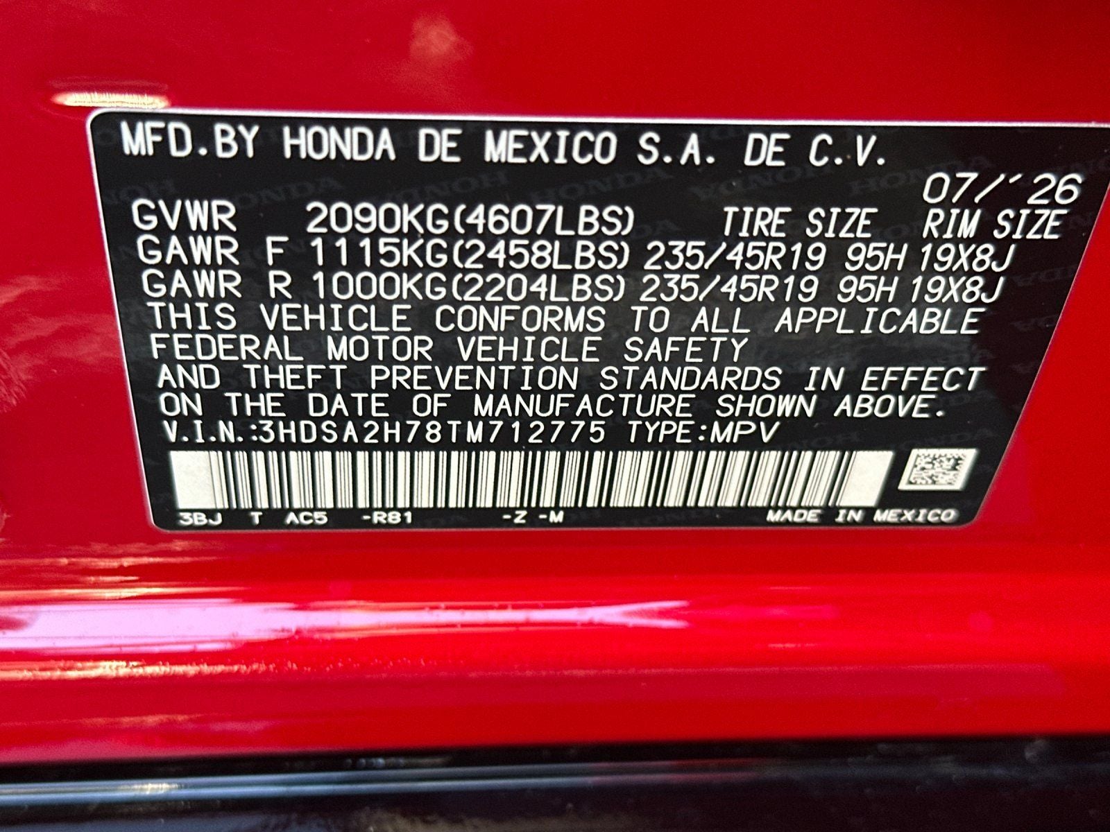 2026 Acura ADX A-Spec Advance Package