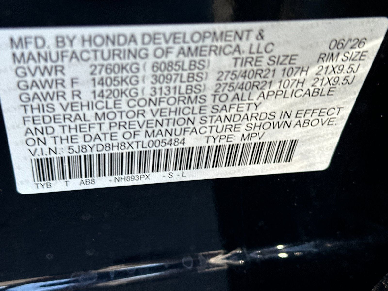 2026 Acura MDX Type S w/Advance Package SH-AWD