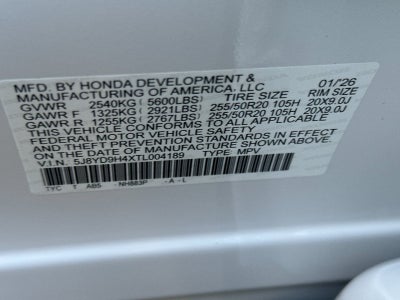 2026 Acura MDX Technology Package