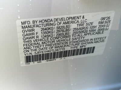 2026 Acura MDX Technology Package SH-AWD