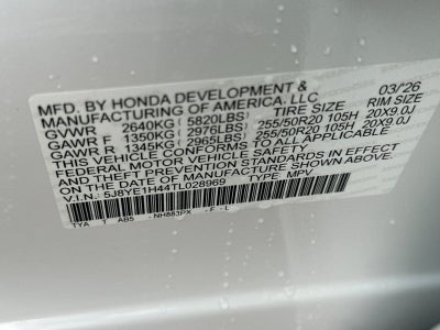 2026 Acura MDX Technology Package SH-AWD