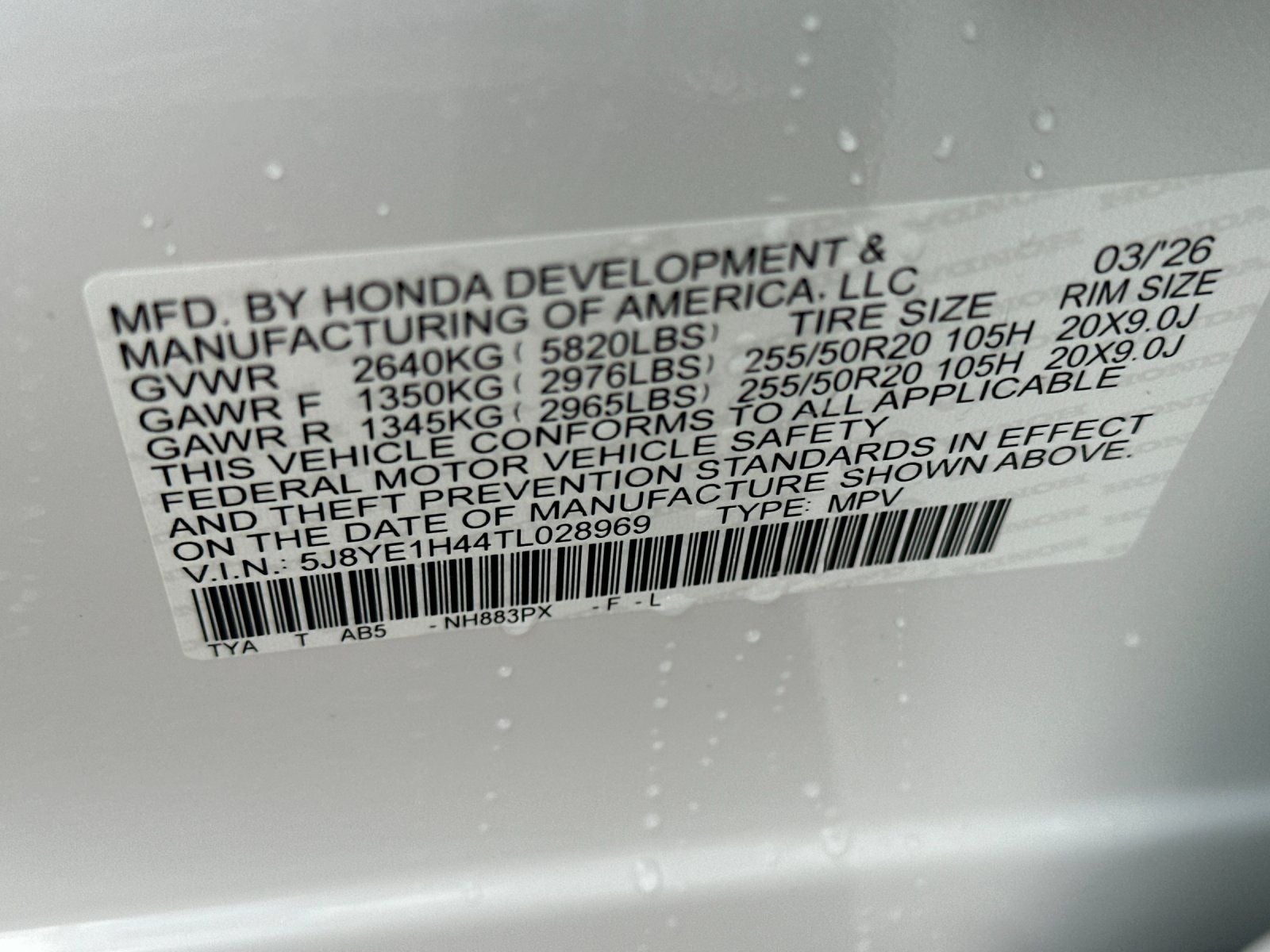 2026 Acura MDX Technology Package SH-AWD