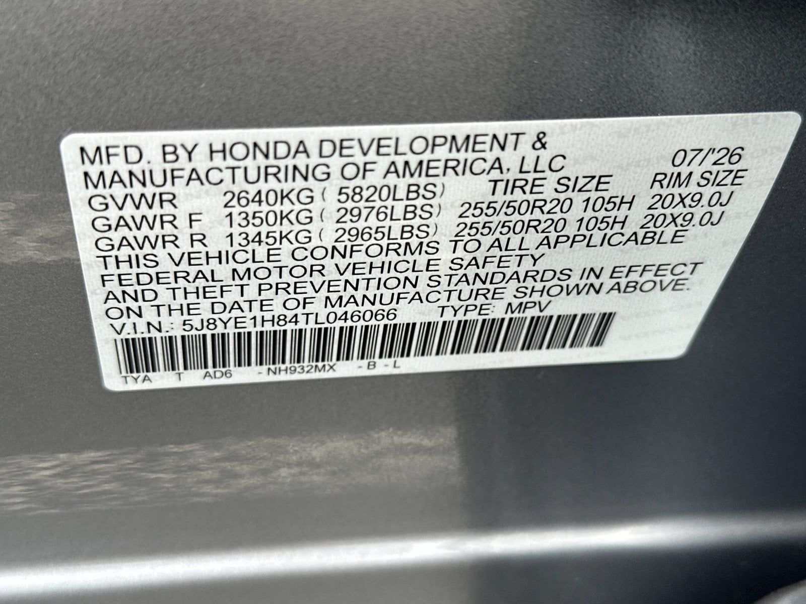 2026 Acura MDX Advance Package SH-AWD