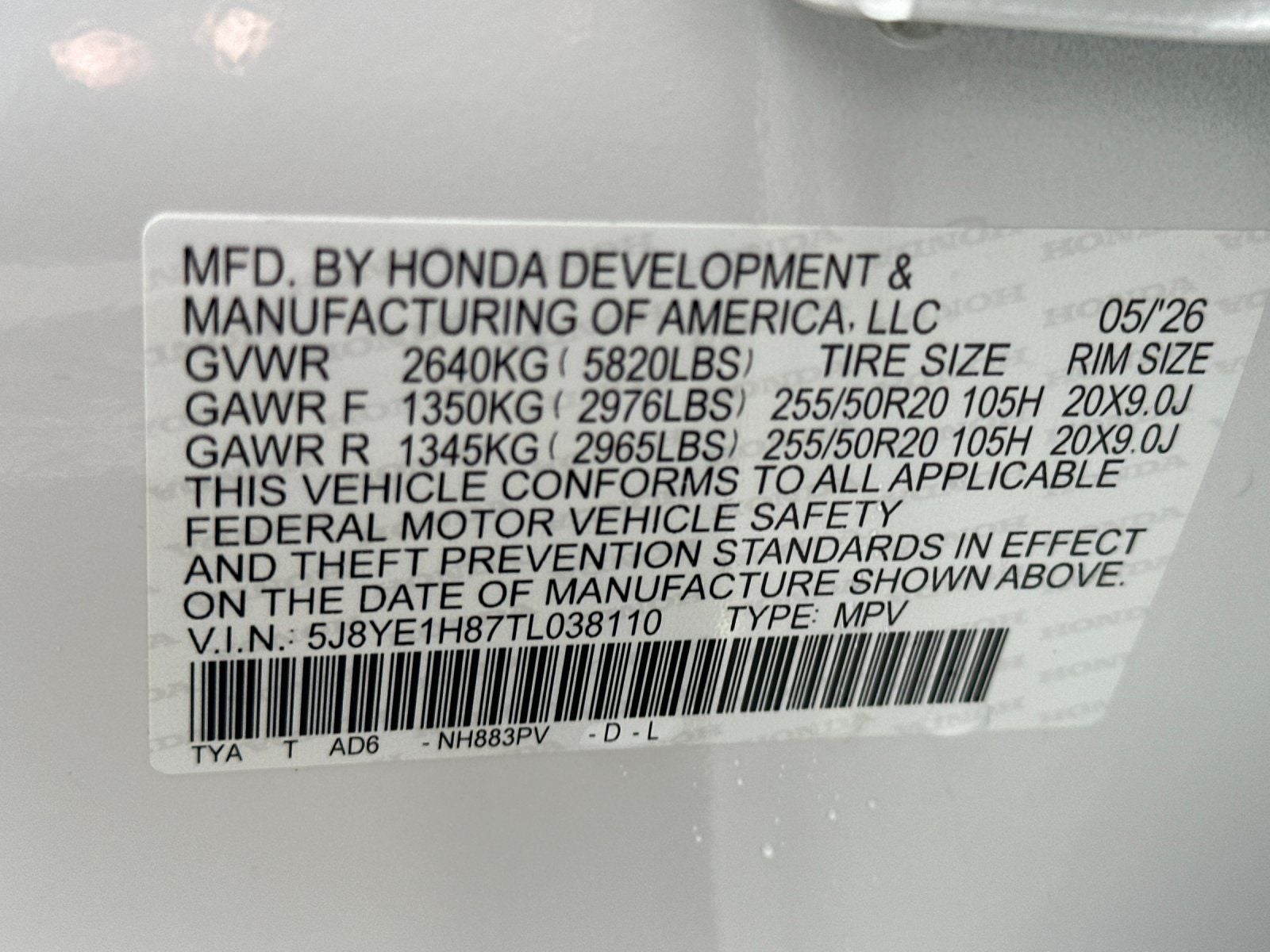 2026 Acura MDX Advance Package SH-AWD
