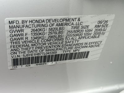 2026 Acura MDX Advance Package SH-AWD