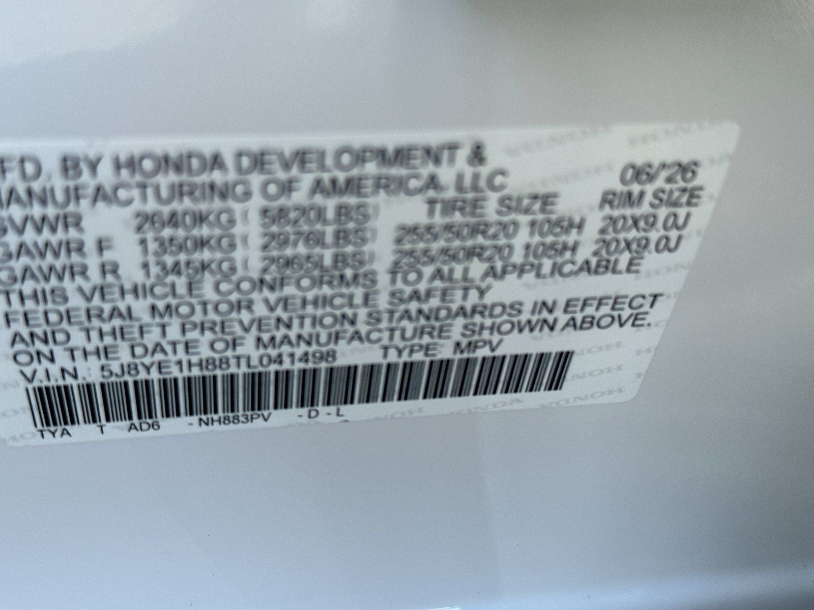 2026 Acura MDX Advance Package SH-AWD