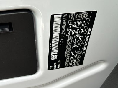 2026 Mercedes-Benz Sprinter 2500 Cargo 144 WB