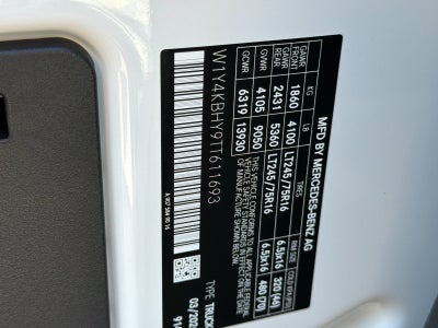2026 Mercedes-Benz Sprinter 2500 Cargo 144 WB