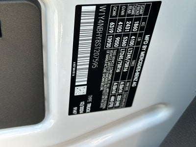 2025 Mercedes-Benz Sprinter 2500 Cargo 144 WB