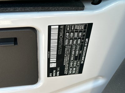 2026 Mercedes-Benz Sprinter 3500 Cargo 170 WB High Roof