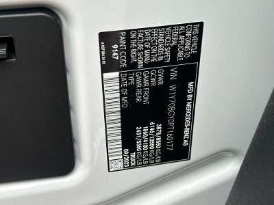 2023 Mercedes-Benz Sprinter 1500 Cargo Van 144 in. WB