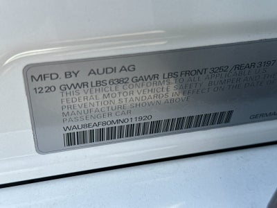 2021 Audi A8 L 60 quattro