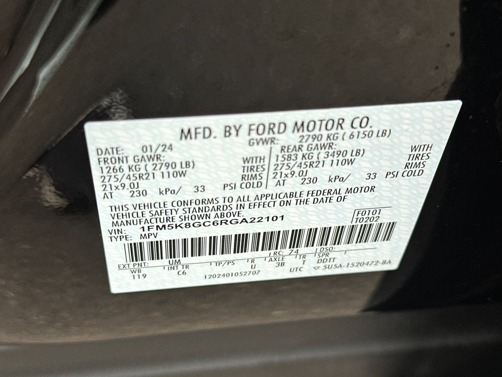 2024 Ford Explorer ST