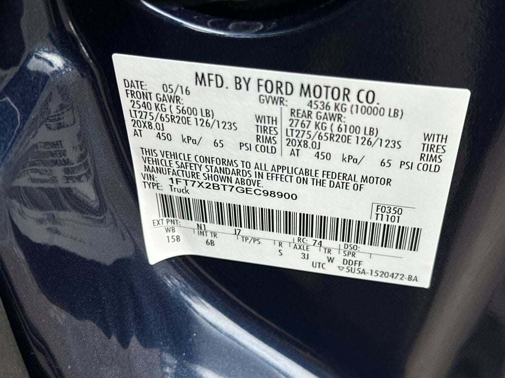 2016 Ford F-250SD Lariat