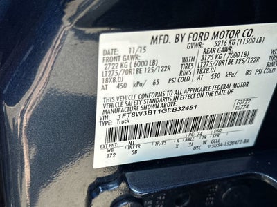 2016 Ford F-350SD Lariat