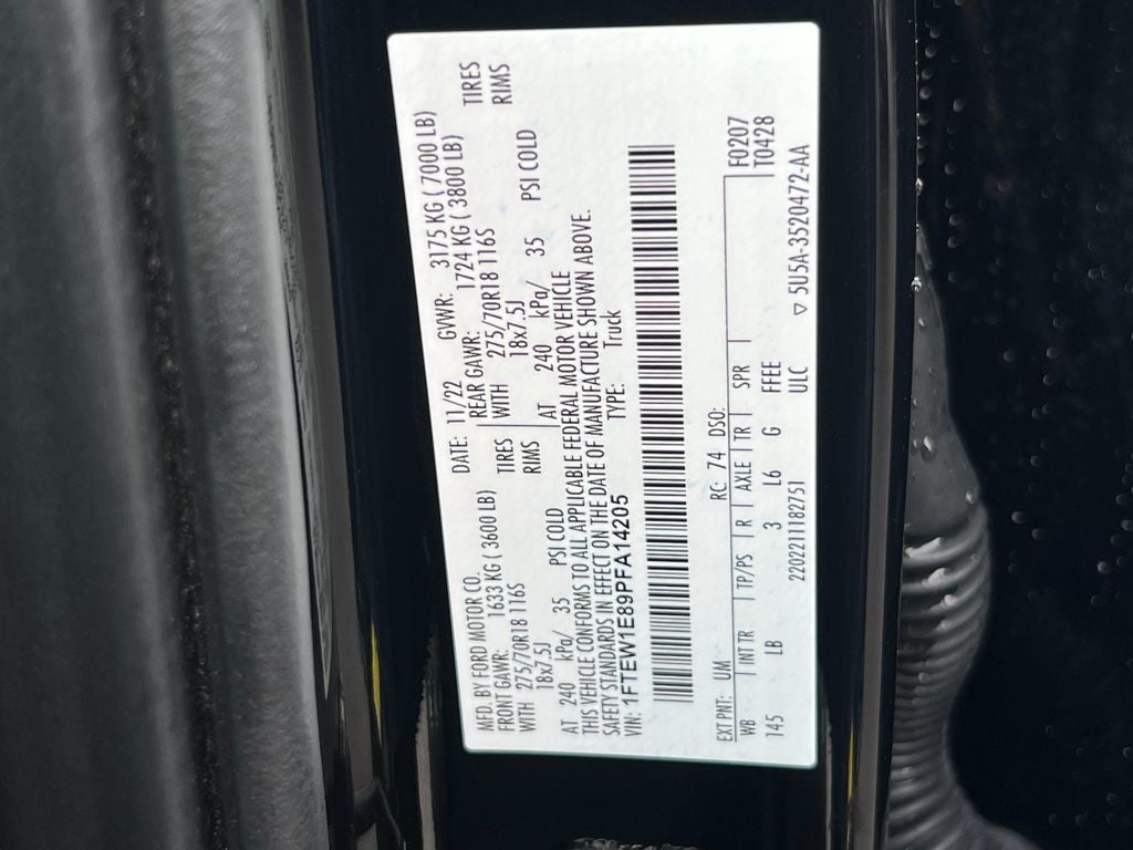 2023 Ford F-150 Tremor