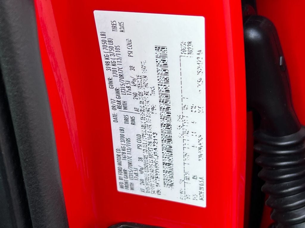 2018 Ford F-150 Raptor