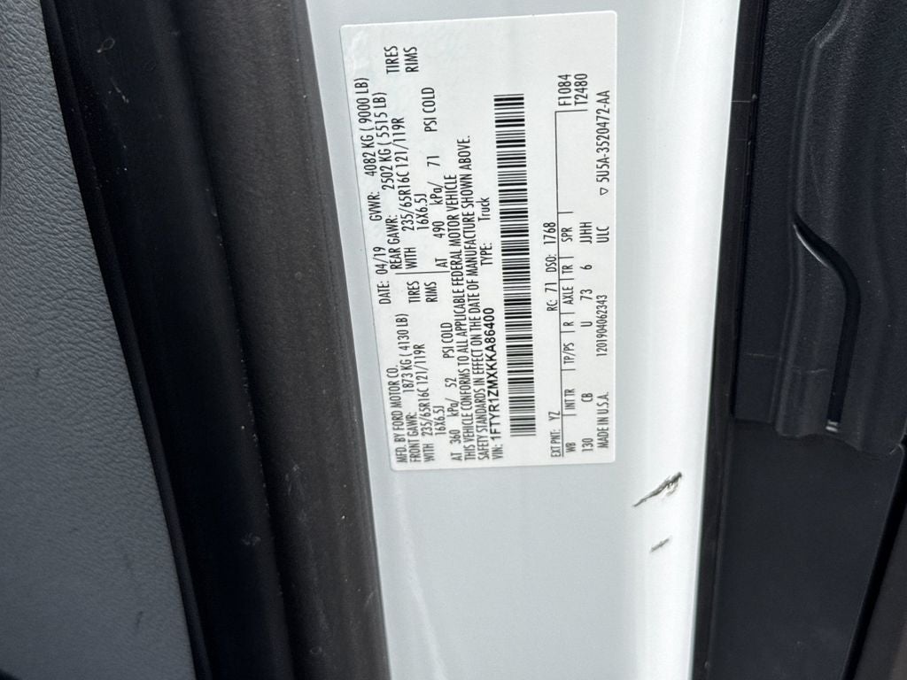 2019 Ford Transit-250 Base