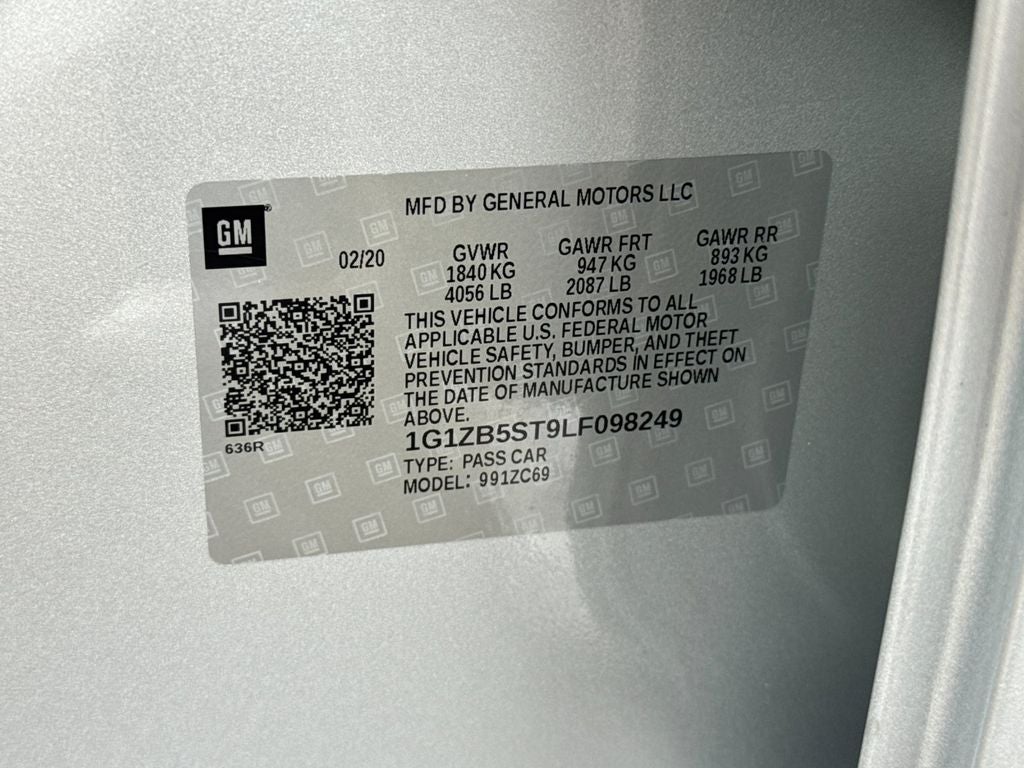 2020 Chevrolet Malibu LS 1LS