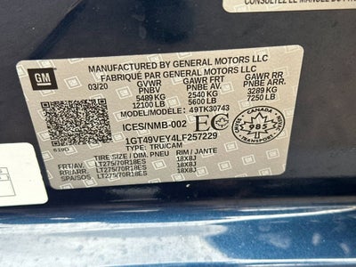 2020 GMC Sierra 3500HD AT4
