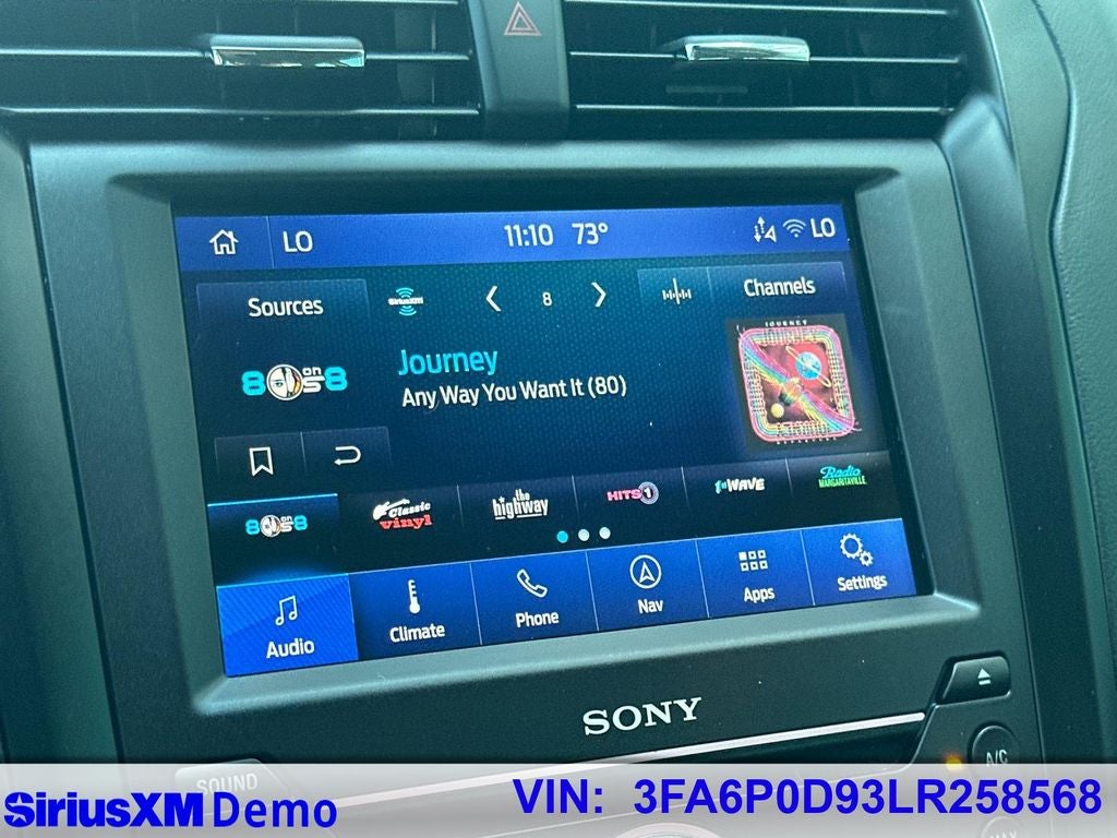 2020 Ford Fusion Titanium