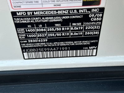 2009 Mercedes-Benz M-Class ML 320 Base BlueTEC® 4MATIC®