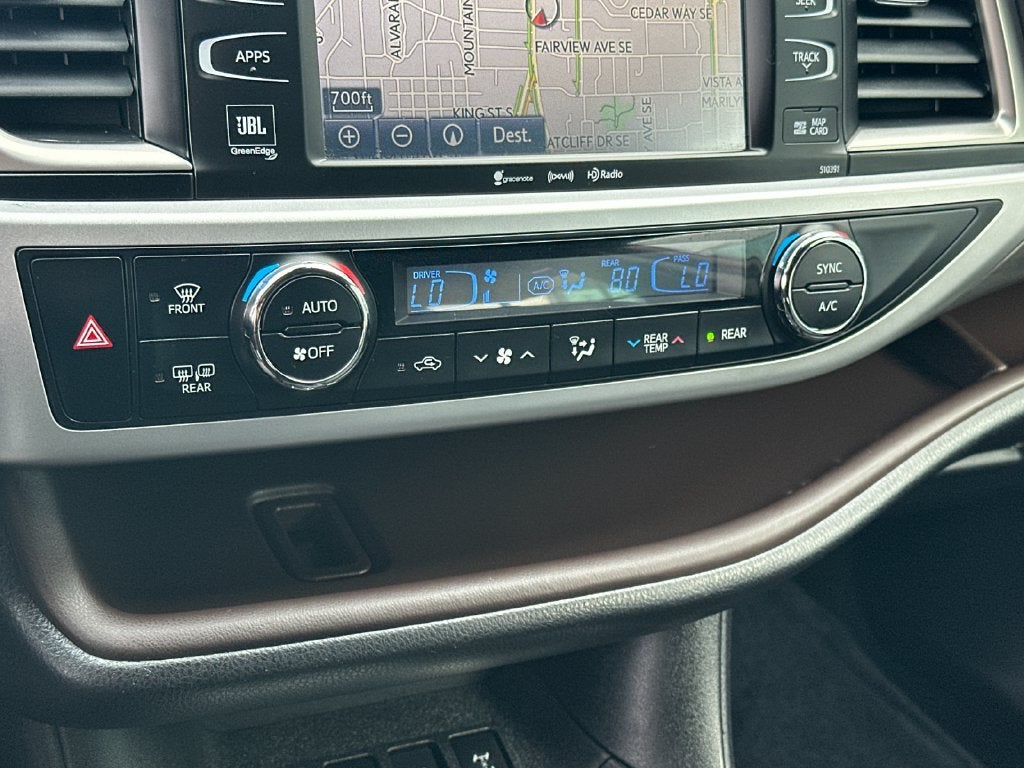 2019 Toyota Highlander Limited Platinum