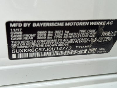 2018 BMW X5 xDrive50i