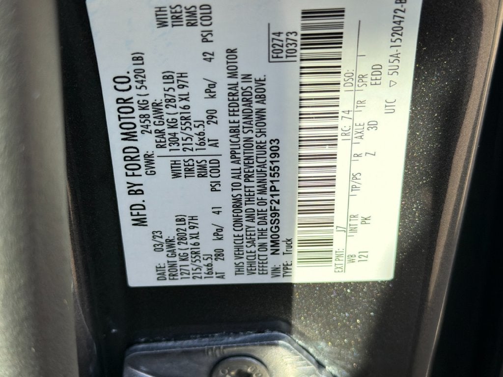 2023 Ford Transit Connect XLT