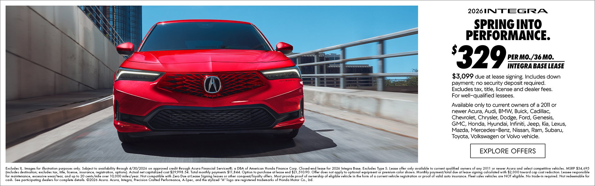 2026 Integra