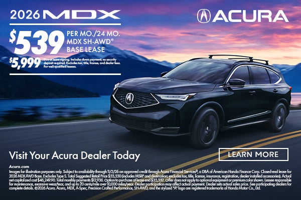 MDX $539 Lease