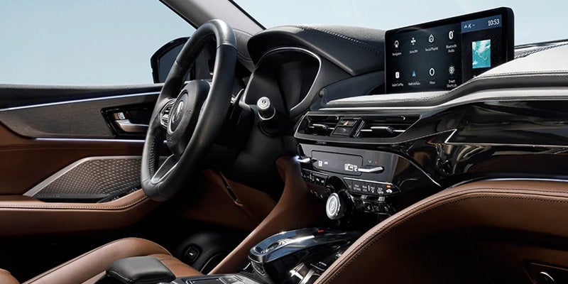 Acura MDX steering wheel