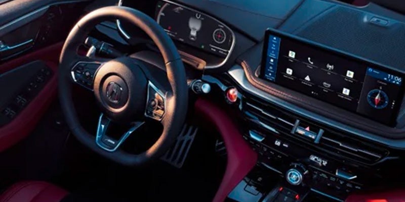 Acura MDX steering wheel