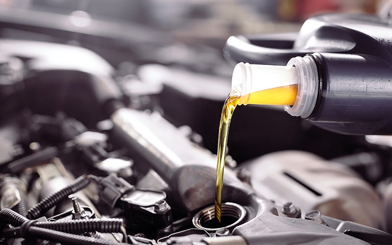 engine oil service